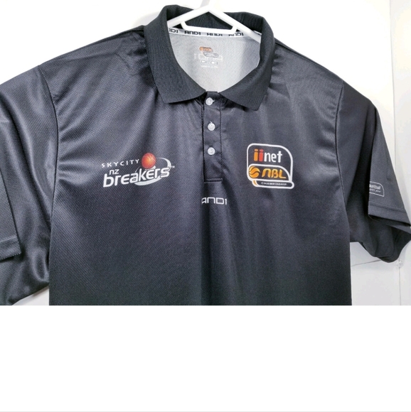 NWT New Zealand Breakers 2XL XXL Team Media Polo Sky City NBL - Picture 7 of 10
